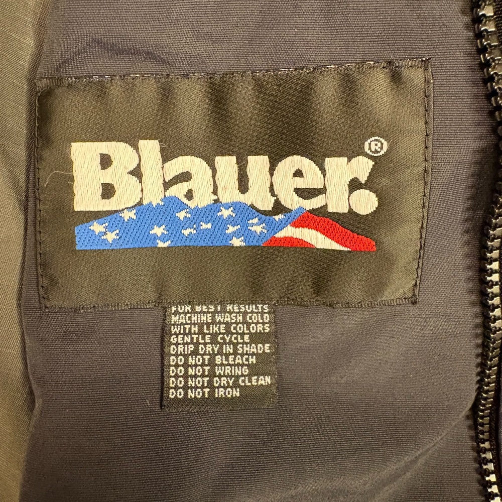 Men's Tactical Duty Bomber Jacket, Navy Size Medium - Picture 3 of 11